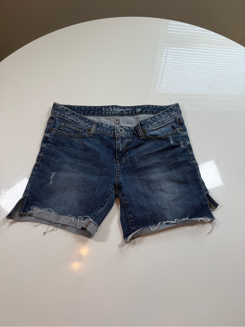 Y2K Low-Rise Guess Jean Shorts